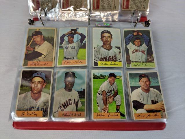 1954 Bowman Baseball Partial Set of 156 Different