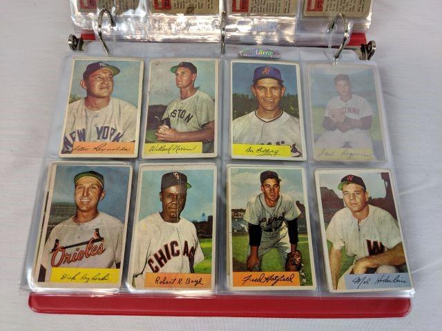 1954 Bowman Baseball Partial Set of 156 Different