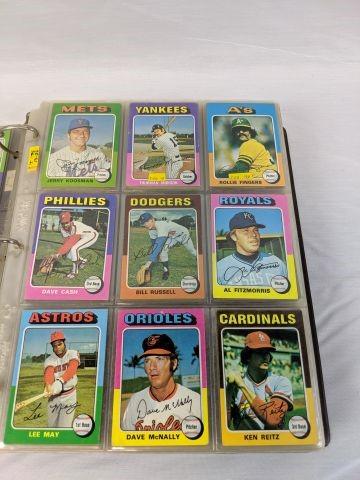 1975 Topps Baseball Complete Set