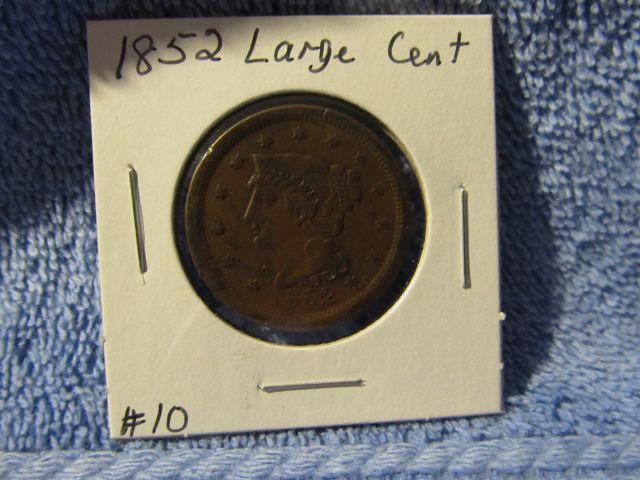 1852 LARGE CENT