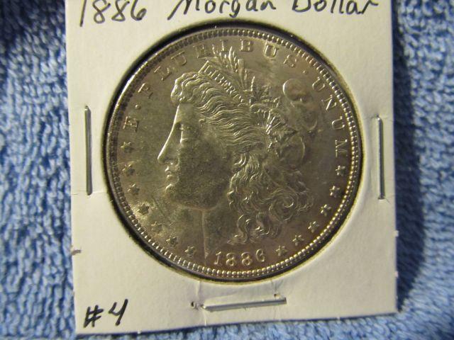 1886 MORGAN DOLLAR BU