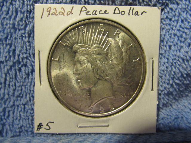 1922D PEACE DOLLAR (A BETTER DATE)