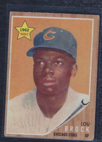 1962 Topps Lou Brock