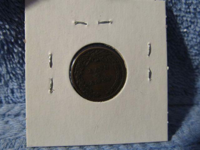 1863 CIVIL WAR TOKEN ARMY/NAVY