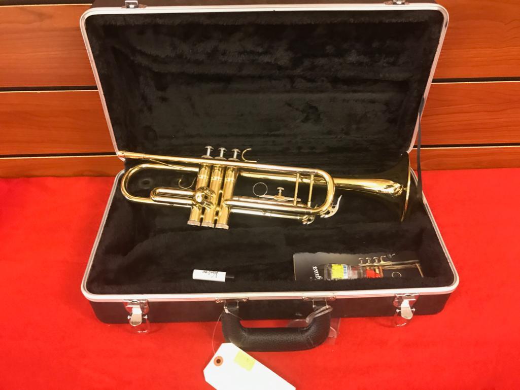 Antiqua VOSI Trumpet with case, ready to use, needs mouthpiece