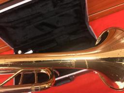 Antiqua Trumpet with hard side case, ready to go