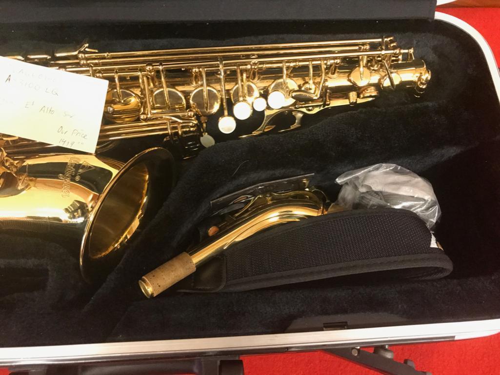 Antiqua E Alto Saxophone with case, AS3100LQ