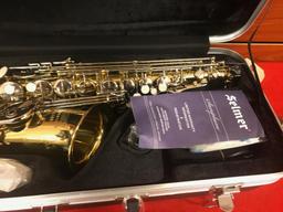 AS400 Selmer Alto Saxophone, unused with case