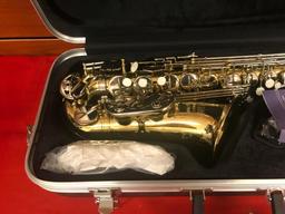 AS400 Selmer Alto Saxophone, unused with case