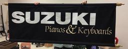 6 foot Suzuki Keyboards banner