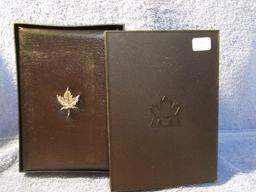 1990 CANADIAN PROOF SET W/SILVER DOLLAR