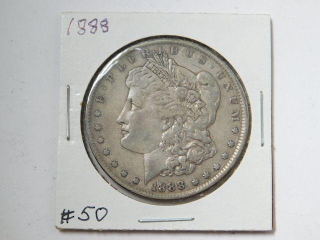 1888 MORGAN DOLLAR XF