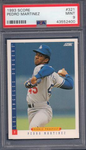 1993 Score Pedro Martinez - PSA 9 - Mint