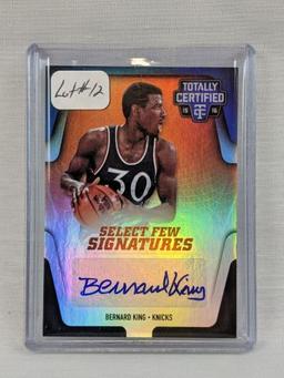 2015/16 Panini Totally Certified Bernard King Auto/Jersey