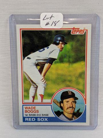 1983 Topps Wade Boggs Rookie #498