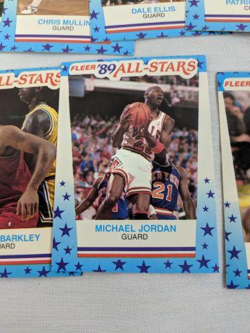 1989-90 Fleer Basketball Complete Set W/Sticker Set