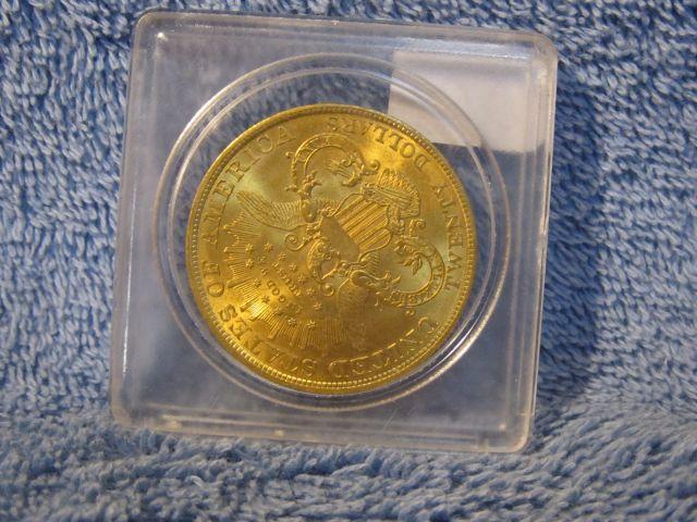 1904 $20. ST. GAUDENS GOLD PIECE BU