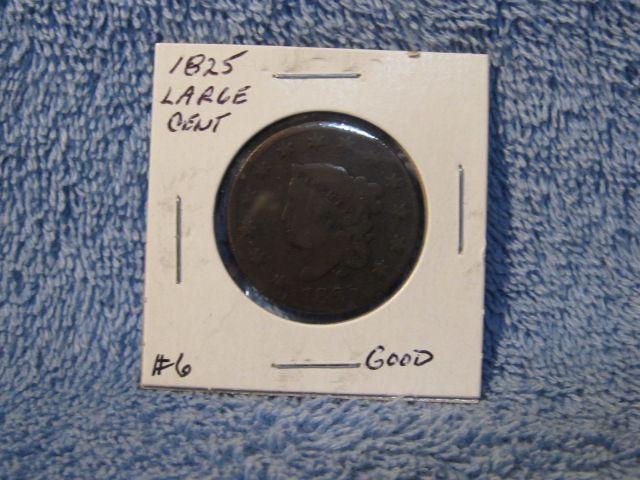 1825 LARGE CENT G