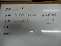Colt Official Police, 38 SPL