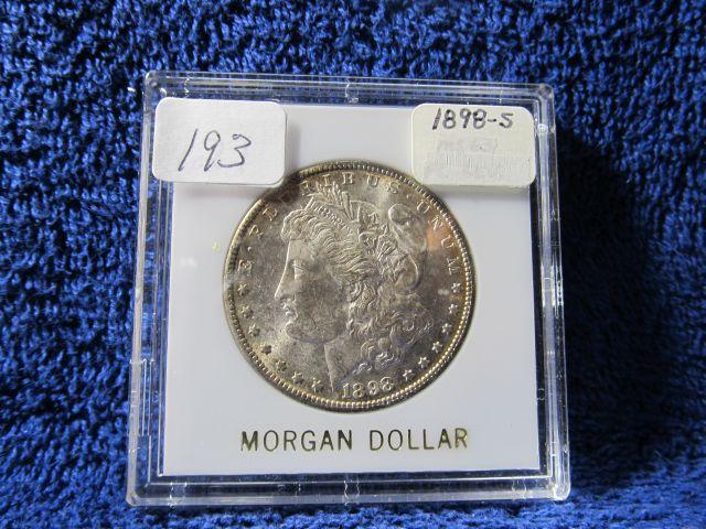 1898S MORGAN DOLLAR BU