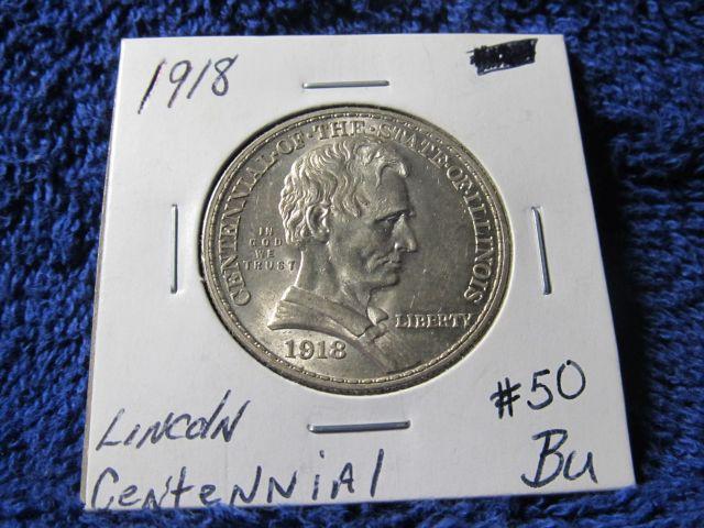 1918 LINCOLN-ILLINOIS COM. HALF BU