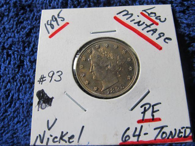 1895 V-NICKEL (TONING) PF