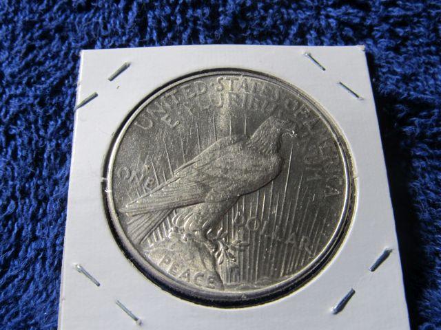 1934 PEACE DOLLAR BU