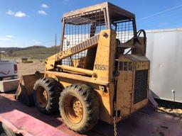 Case IH 1835B skid steer, hydraulic pump leaks oil