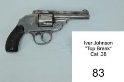 Iver Johnson    "Top Break"    Cal .38    SN: 3568    Condition: Poor