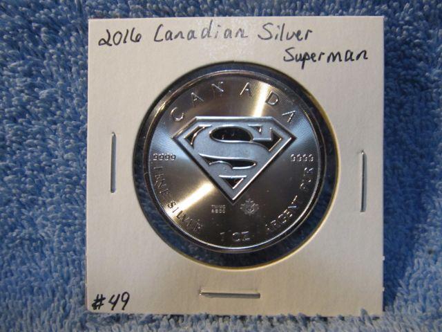 2016 CANADIAN SILVER SUPERMAN BU