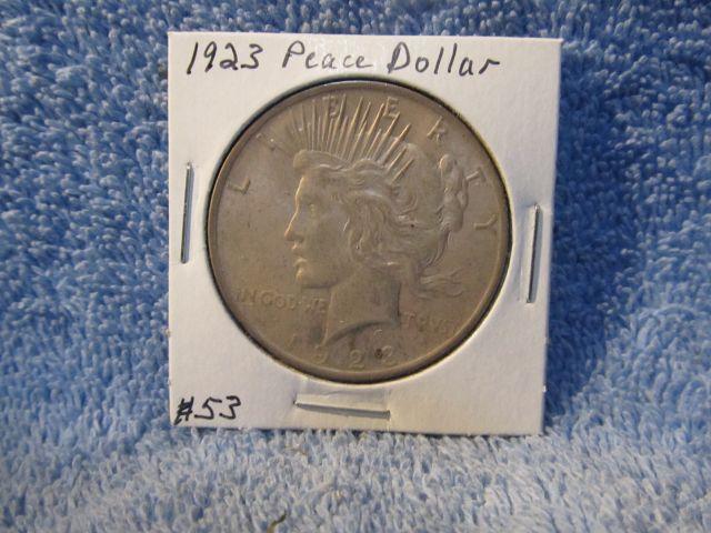 1923 PEACE DOLLAR