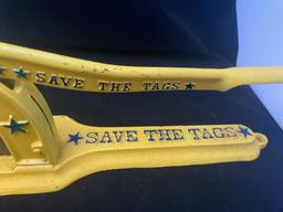 Star Tobacco Cutter "SAVE THE TAGS"