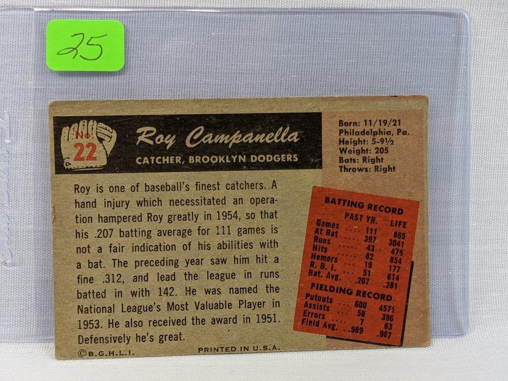 1955 Bowman: Campanella