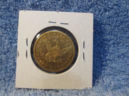 1887S $10. LIBERTY HEAD GOLD PIECE XF