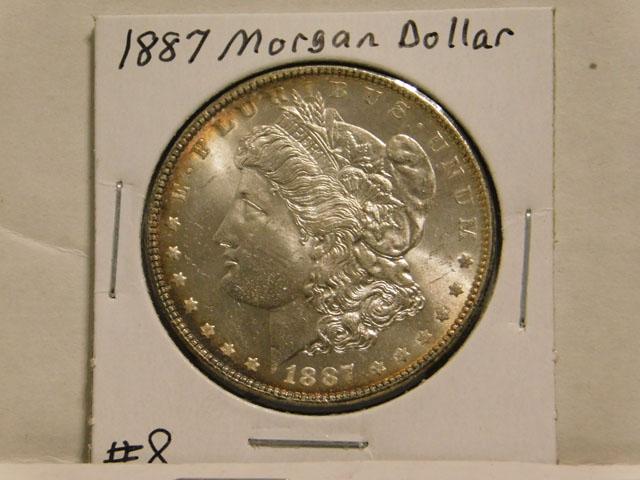 1887 MORGAN DOLLAR BU