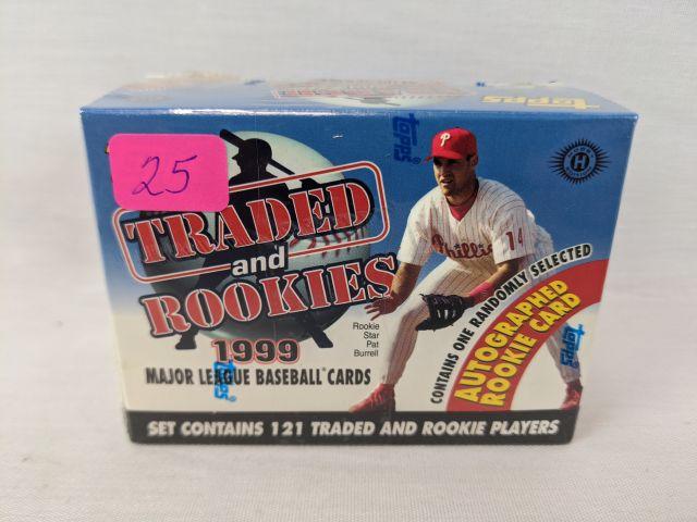 1999 Topps Traded and Rookie sealed box