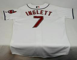 2007 Cleveland Indians Joe Inglett Game-Used Jersey