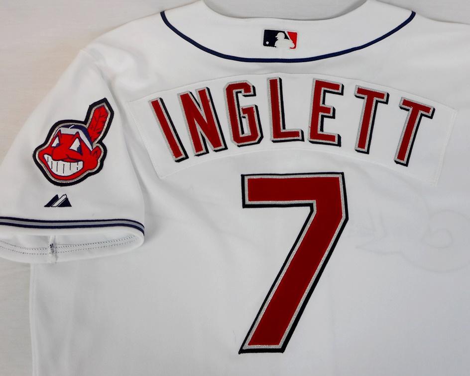 2007 Cleveland Indians Joe Inglett Game-Used Jersey