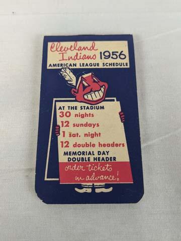 1956 Cleveland Indians American League schedule
