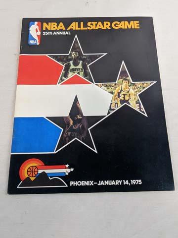 1975 25th Annual NBA All-Star Program - (Nice)