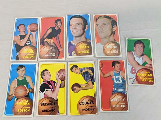 1970-1971 Topps basketball lot of 30