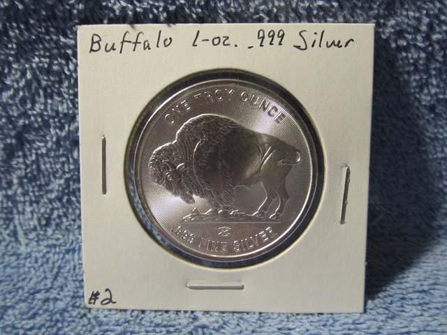 BUFFALO 1-OZ. .999 SILVER ROUND