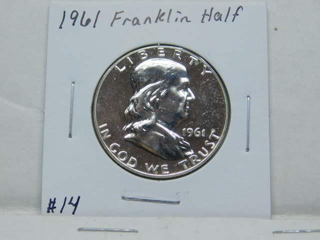 1961 FRANKLIN HALF PF