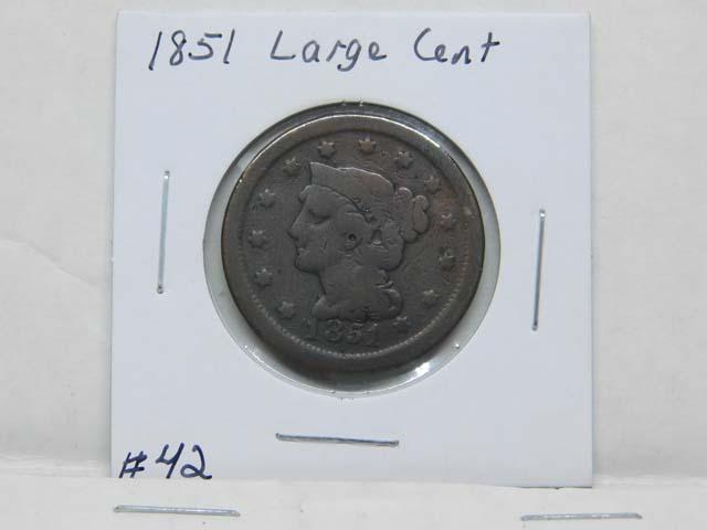 1851 LARGE CENT