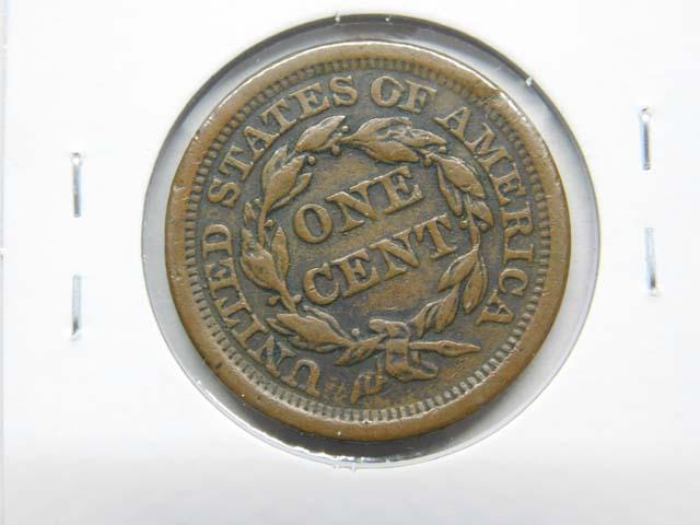 1852 LARGE CENT