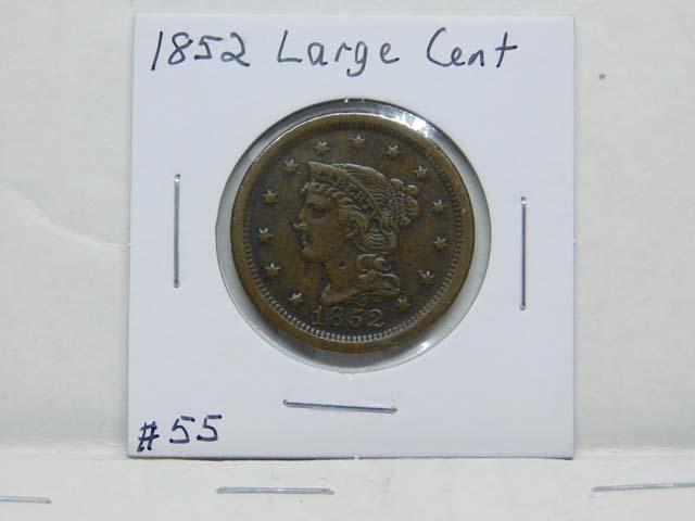 1852 LARGE CENT