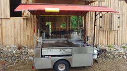 Start your own business here, food cart with lots of new parts, read full description