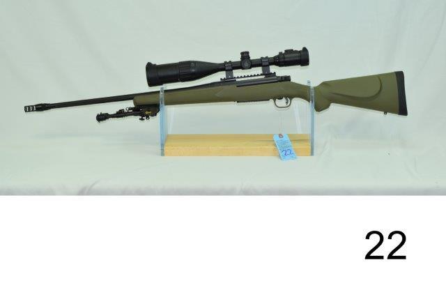 Mossberg    Patriot    Cal .300 Win Mag    SN: MPRO88397    W/ UTC 6-24 Scope & Bipod    Condition: