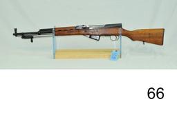 Unknown    "Chinese"    SKS    Cal 7.62 x 39    W/ Folding Bayonet    SN: 130-18603    Condition: 60