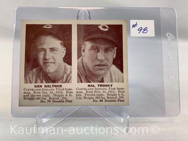 1941 Double Play Ken Keltner & Hal Trosky